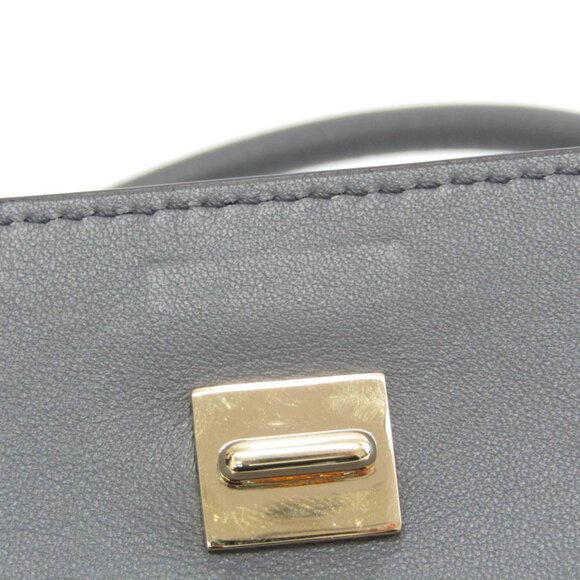 GIVENCHY Gray Leather Shoulder Bag - Picture 13 of 16